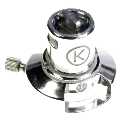 Obrázek Kenwood Easy Fit adaptér KAT001ME, pro kuchyňské roboty (pro příslušenství Twist na přípojku baru) 6 x 6, stříbrný