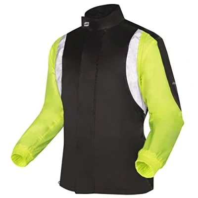 Obrázek OZONE MOTO Marin Motorrad Regenjacke Wasserdicht Elastische Taille und Bündchen Mesh Futter Reflektierende Platten