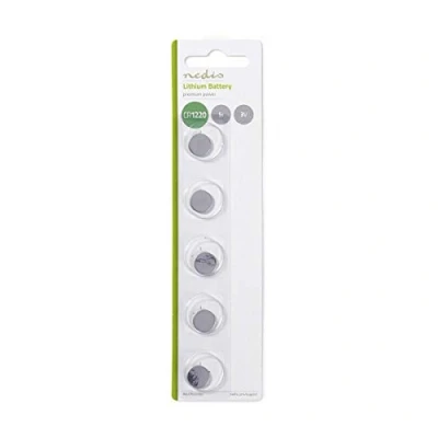 Obrázek Nedis Lithiová knoflíková baterie CR1 220, 3 V, 5 kusů