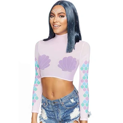 Obrázek LegAvenue Damen Mermaid Kostüme, Multicolor, M