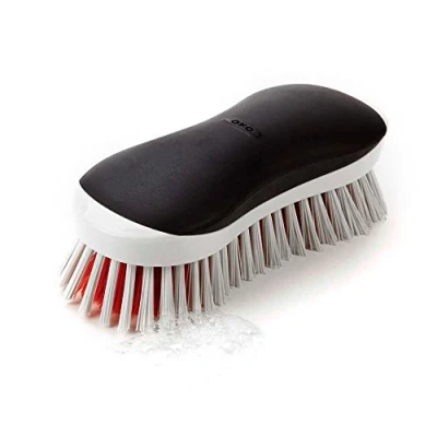 Obrázek Zagg OXO Good Grips Heavy Duty Scrub Brush, 18/8 nerezová ocel, černá, 6,9 x 7,6 26,6 cm