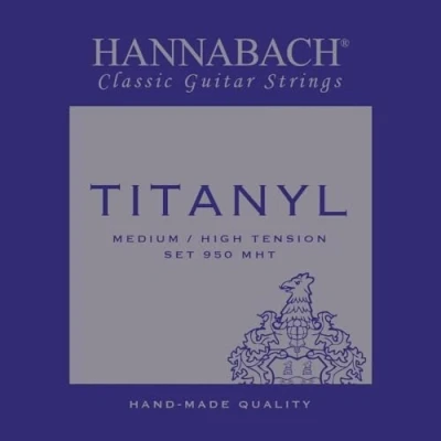 Obrázek Hannabach 653157 struny klasické kytary série 950 Medium / High Tension Titanyl sada