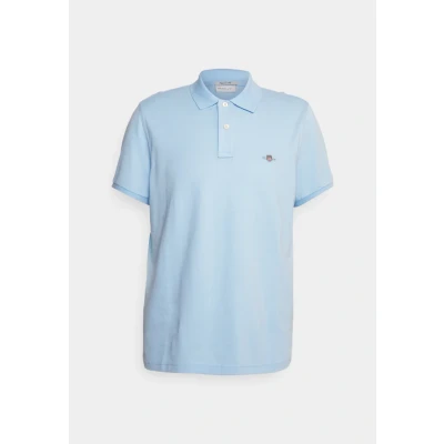 Obrázek GANT REG Shield Polotričko, Muži, Velikost: Small, Capri blue