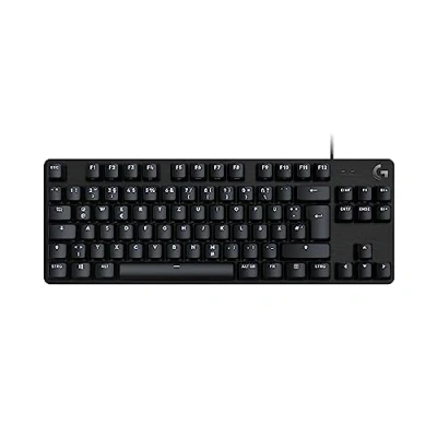 Obrázek Logitech G Mechanická herní klávesnice 413 TKL SE s podsvícením a dotykovými mechanickými spínači, anti ghosting, kompatibilní Windows, MacOS, německé rozložení QWERTZ černá