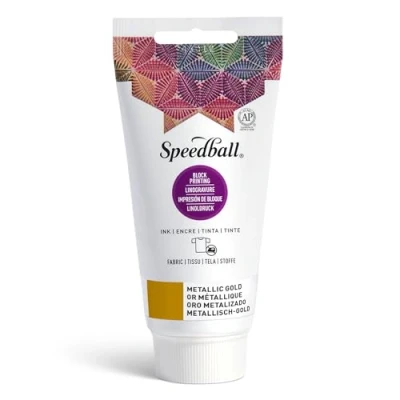 Obrázek Speedball Art Products Company látka inkoust, zlatá metalická barva, 60 ml
