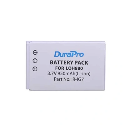 Obrázek DuraPro R IG7 Akku für Logitech Harmony One 720 Pro 785 850 880 885,890,890 Pro, H890,900,900 Fernbedienung DiNovo Edge Mini Harman Kardon TC30, 1 Stück