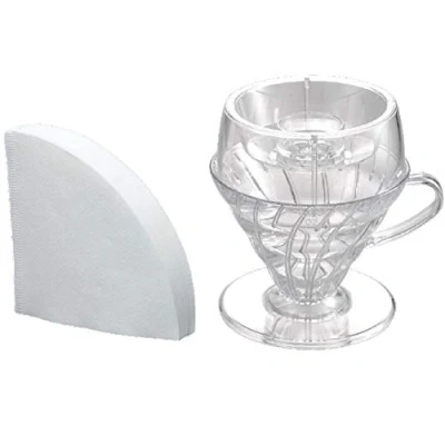 Obrázek Hario V60 Tropfhilfe Set, 02 klar, PDA 1524 T, 140ml, Black