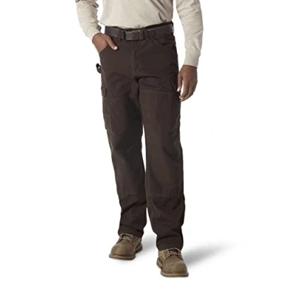 Obrázek Wrangler Riggs Workwear Herren Ranger Hose, Dunkelbraun, 38W / 32L