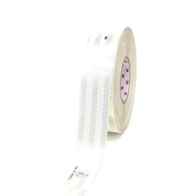 Obrázek Finest Folia 3M Diamond Grade 983 Scotchlite obrysové značení 50 mm reflexní fólie páska (bílá 10, 5 metrů)