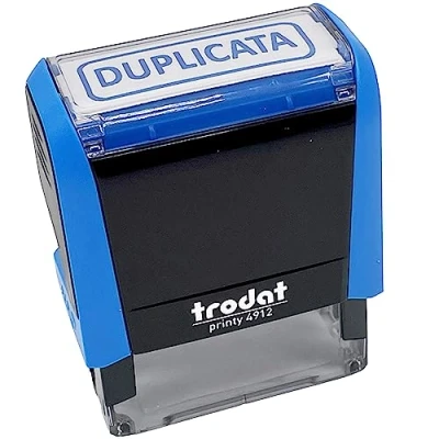 Obrázek trodat 499205 4.0 Textstempelautomat X Print 4912 &quot;DUPLICATA&quot;