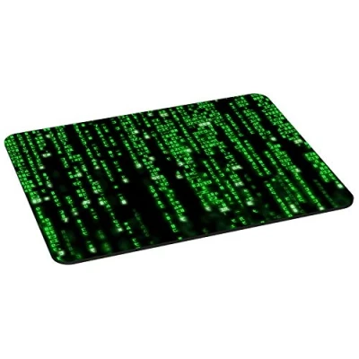 Obrázek PEDEA Gaming a Office podložka pod myš 350 x 280 mm se sešitými okraji protiskluzovou spodní stranou, matricí