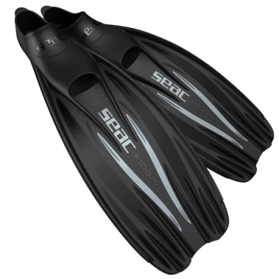 Obrázek Seac F 100 Pro, Pinne da Subacquea Ultra Leggera a Scarpetta Chiusa, per Immersioni e Snorkeling, blu, 40/41