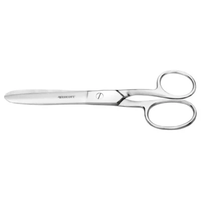 Obrázek Westcott E 30872 00 celoocelové nůžky kulatá špička, 17cm/7&quot;
