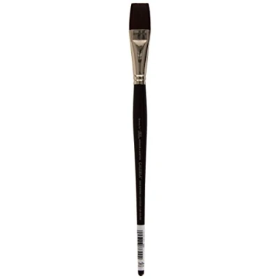 Obrázek Winsor &amp; Newton Akrylový štětec Galeria 5733119, ze syntetických vláken, ideální kontrola pro silnější nanášení barev, jednofázový 3/4 palce, 19 mm