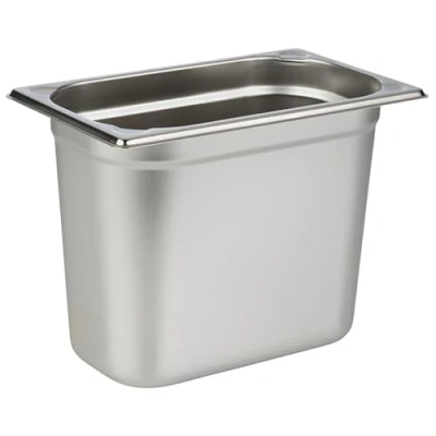 Obrázek APS 81408 GN 1/4 nádoba, ušlechtilá ocel, 26,5 x 16,2 cm, hloubka 200 mm, 5,5 litru