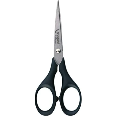 Obrázek Maped M681700 nůžky Precise, 13 cm s ochranou čepele, černé