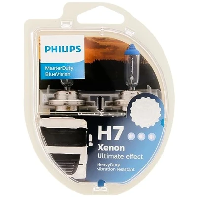 Obrázek Philips automotive lighting MasterDuty BlueVision 24V H7 žárovka světlometu, 13972MDBVS2