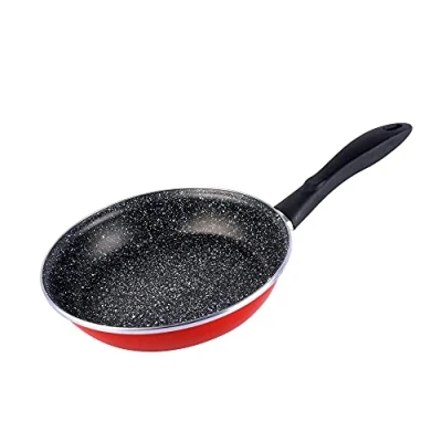 Obrázek MAGEFESA K2 Bratpfanne, emaillierter Stahl, Induktion und Spülmaschine, Rot, 20 cm