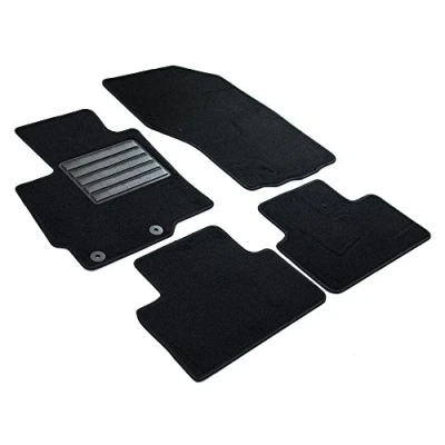 Obrázek MDM SP 590 Fußmatten Velours Autoteppich passend für Citroen C4 Aircross 05.2012&gt; / Mitsubishi ASX 05.2010&gt; Peugeot 4008 2012&gt;, black