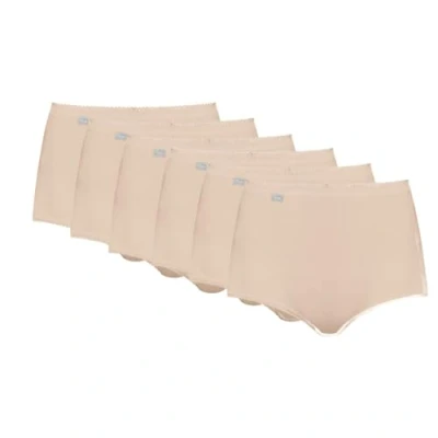Obrázek Playtex Dámské maxi slipy Coton Stretch x6, Skin