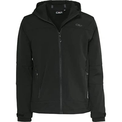 Obrázek CMP KID Jacket FIX HOOD Unisex Softshellová bunda pro děti, Velikost: 176, Nero