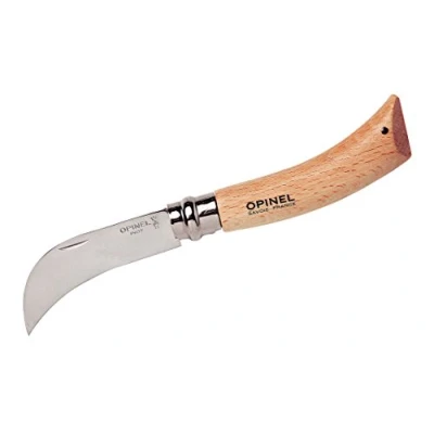 Obrázek Opinel 113140 nerezová rukojeť, rukojeť z bukového dřeva, délka sešívačky 11 cm, ušlechtilá ocel/hnědá