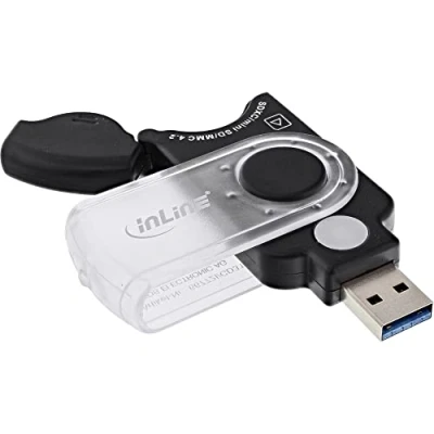Obrázek InLine 66772I Mobile Card Reader USB 3.0, für SD/SDHC/SDXC, microSD