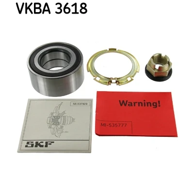 Obrázek SKF sada ložisek kol přední VKBA 3618 pro PRIMASTAR VIVARO Box Bus Flatbed/Chassis TRAFIC II