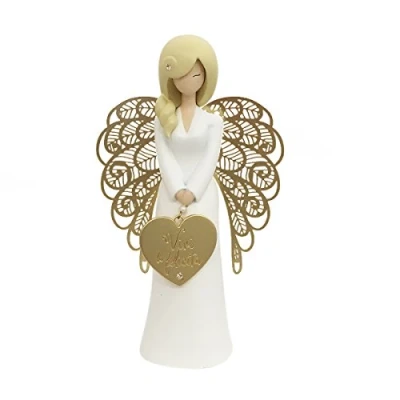 Obrázek You Are An Angel an013i Figur Engel, Keramik, Weiß, 9.3 x 15.5 cm
