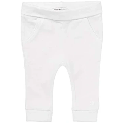 Obrázek Noppies Unisex Baby kalhoty U Pants Jersey Reg Humpie, bílá (White C001)