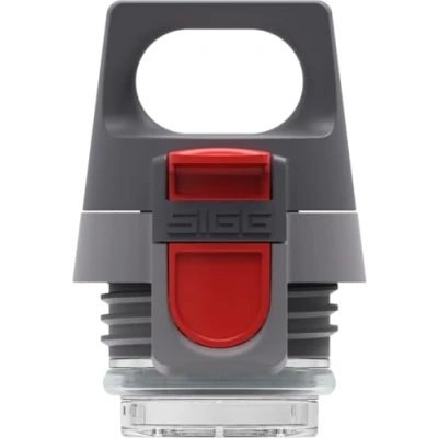 Obrázek SIGG Hot &amp; Cold ONE Top Grey (0,3 0,5 L), náhradní díl pro termoláhev, uzávěr ovladatelný jednou rukou a zabezpečený proti vytečení