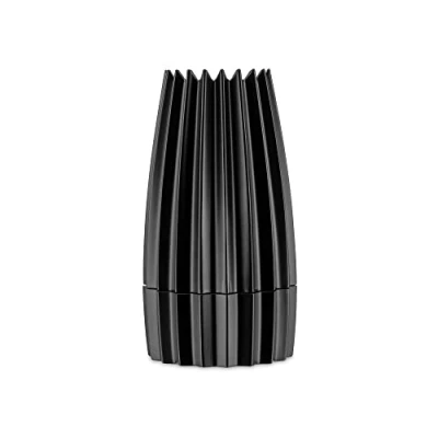 Obrázek Alessi WAL03 B Mlýnek na sůl / pepř a koření litinový hliník, černý, 7,50 x 14,20 cm
