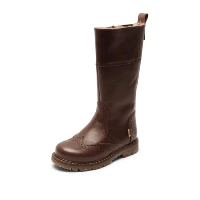 Obrázek Bisgaard Dívčí Elin vysoké kozačky, Braun Brown 304