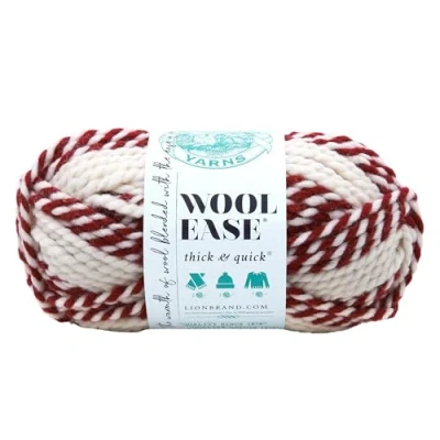 Obrázek Lion Brand Yarns akrylová příze, silná kvalita, dobré zpracování, 21,59 x 9,53 cm, Red Beacon, 1