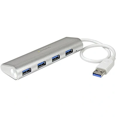 Obrázek StarTech.com 4portový USB rozbočovač, A na 4x porty, 5 Gbps, sběrnice, přenosný notebook 3. 0 hub