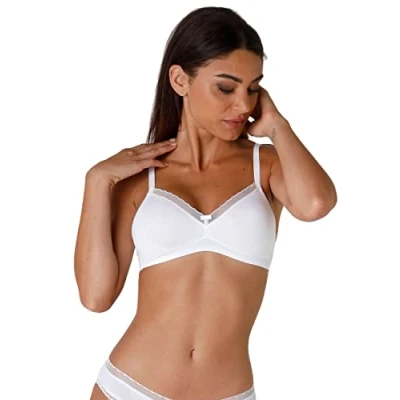 Obrázek Lovable My Daily Comfort Reggiseno senza Ferretto dámské, bílé (003 BIANCO), bílá 85C