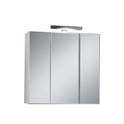 Obrázek FMD Möbel 925 003 skříň se zrcadlem Zamora 3,70 x 69 19 cm, bílá
