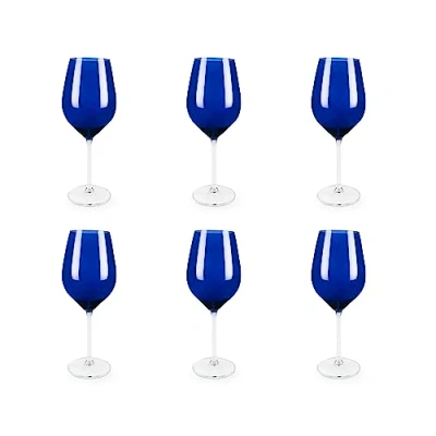 Obrázek Excelsa Cobalto Weingläser, Glas, Blau, 6 Stück