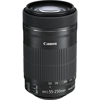 Obrázek Canon EF S 55 250mm 1: 4 5.6 is STM telezoom objektiv (58mm závit filtru) černý