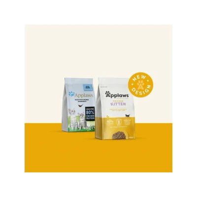 Obrázek APPLAWS Cat Kitten Chicken 400g