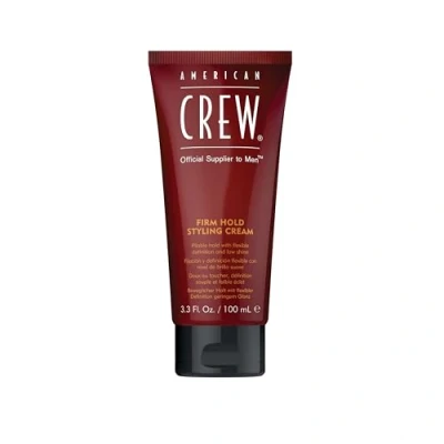 Obrázek AMERICAN CREW Firm Hold Styling Cream, 100 ml, vlasový krém pro muže, produkt se silným držením, stylingový hydrataci a přirozený lesk, každodenní použití