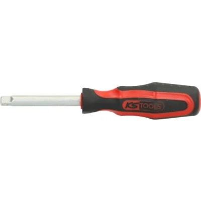 Obrázek KS Tools 1/4&#039; čtyřhranný šroubovák, 150 mm, na zavěšení