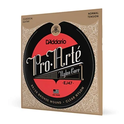 Obrázek D&#039;Addario Kytarové struny koncertní kytara akustická Pro akustickou kytaru klasickou EJ47 Arte kytary sada 028&#039; 043&#039;