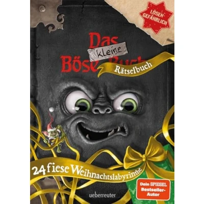 Obrázek Das kleine Böse Rätselbuch 24 fiese Weihnachtslabyrinthe: Weihnachtlicher Rätselspaß ab 8 Jahren für alle Fans der Spiegel Bestseller Reihe &quot;Das Buch&quot;: Lösen gefährlich!