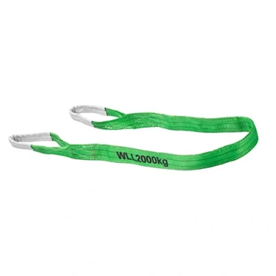 Obrázek Connex zvedací pásky 2 tuny, m x 60 mm zelené polyester, jádro z polyesterové příze nosnost: 2000 kg / smyčka kulatá pás B34442