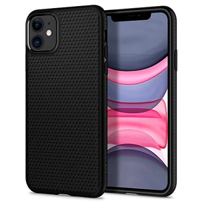 Obrázek Spigen pro iPhone 11 Liquid Air obal Case pouzdro na mobil matná černá