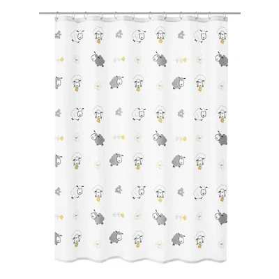 Obrázek Kleine Wolke Sprchový závěs Sheep, polyester, vícebarevný, 180 cm x 200
