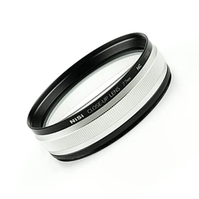 Obrázek NiSi Zblízka 77 mm Close up Lens Filter Kit včetně čočky, 72 77mm redukční kroužek, 67 krytu objektivu a pouzdra na filtr