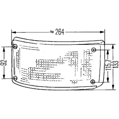 Obrázek HELLA 2SB005603137 zadní světlo