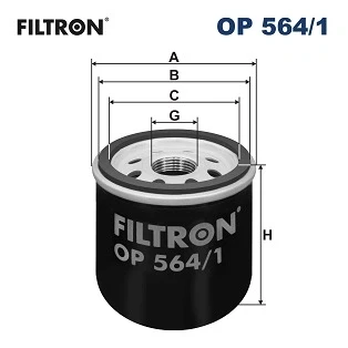 Obrázek Filtron olejový filtr, OP564/1